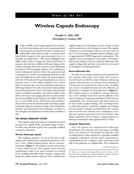Wireless Capsule Endoscopy