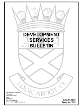 Development Services Bulletin