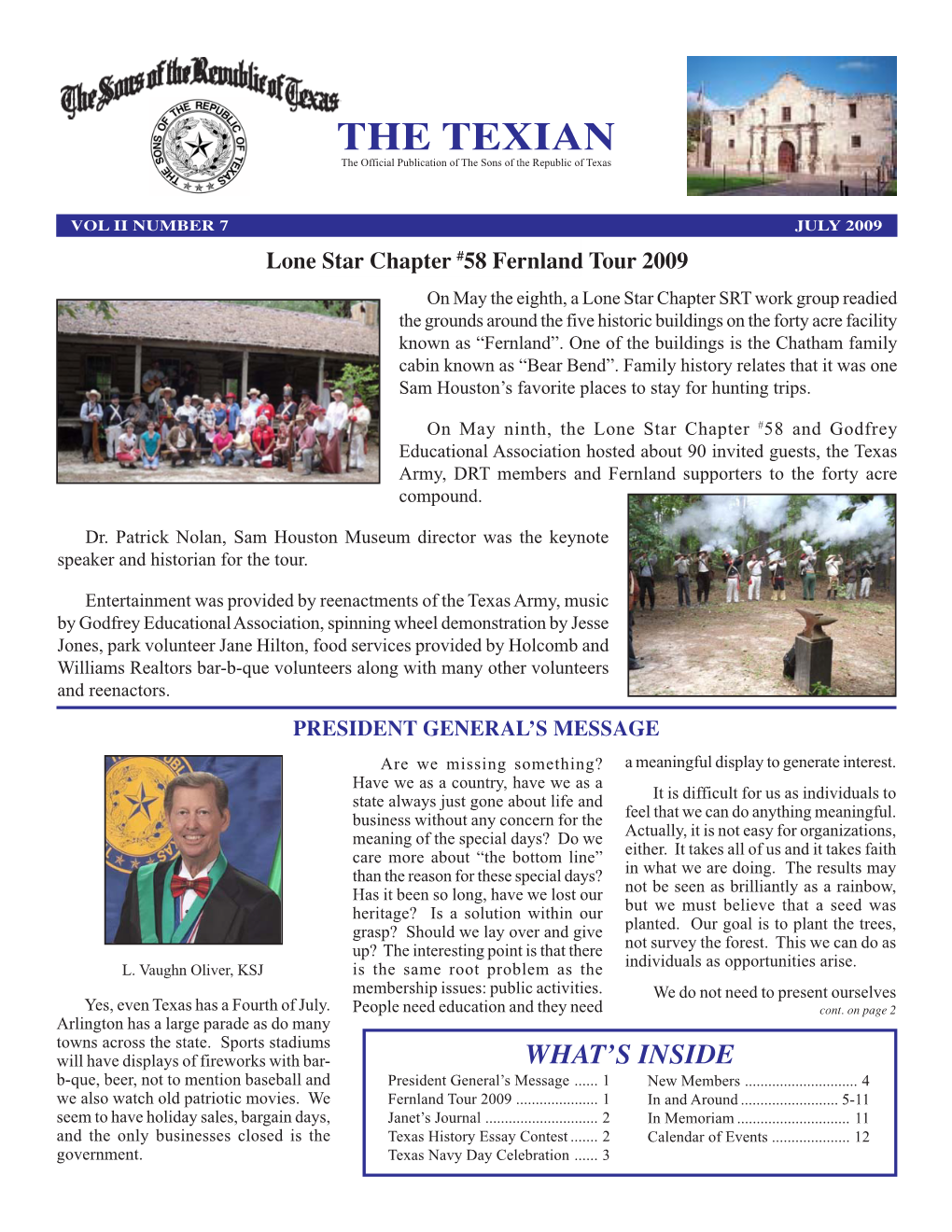 95260-Texian Newsletter