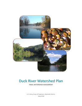Duck River Watershed Plan FINAL WATERSHED ASSESSMENT