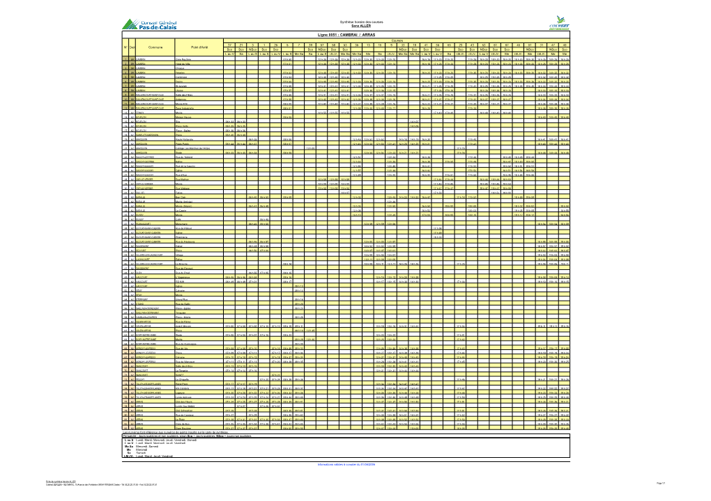 Téléchargez Les Horaires Des