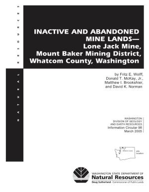 Lone Jack Mine, Mount Baker Mining District, Whatcom County, Washington