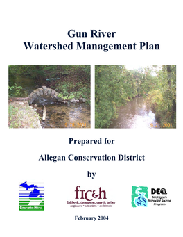 Gun River Watershed Management Plan