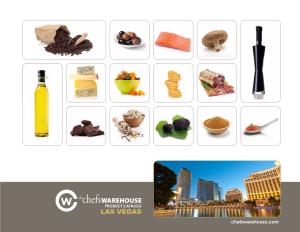 LAS VEGAS PRODUCT CATALOG INGREDIENTS Full Page Ad for FINE PASTRY 11”X 8.5”