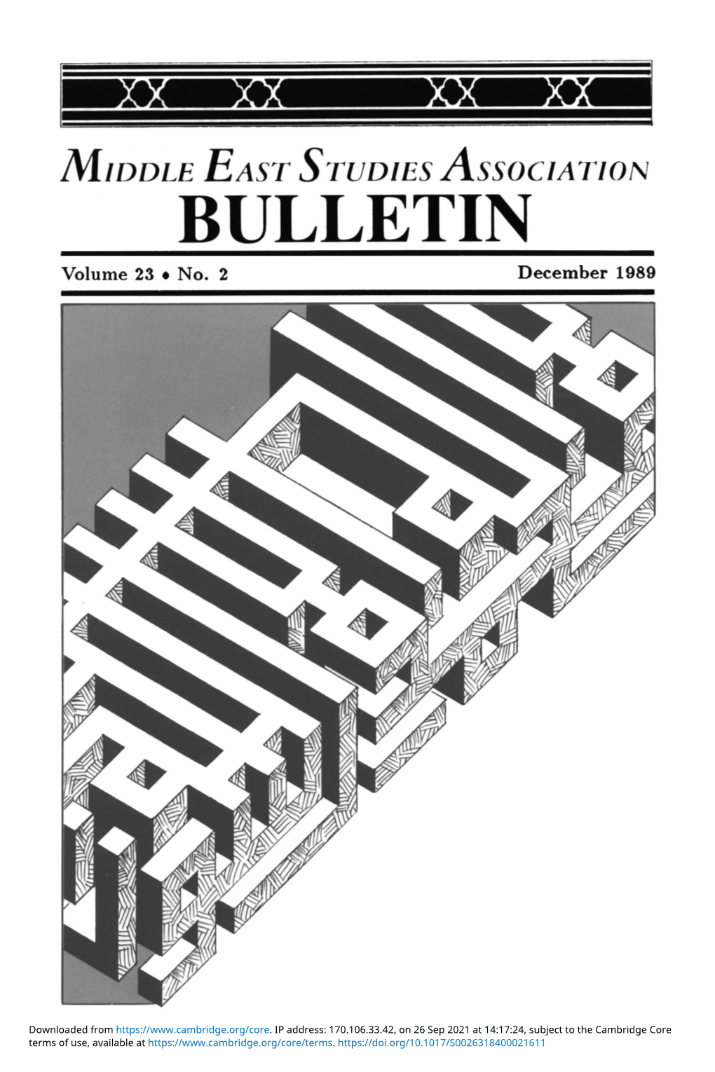 BULLETIN Volume 23 • No