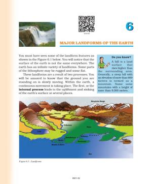 Major Landforms of the Earth