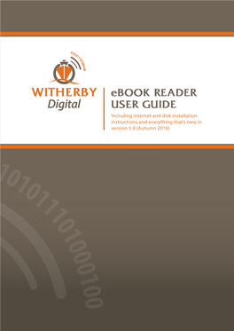 Ebook Reader V5.9 User Guide