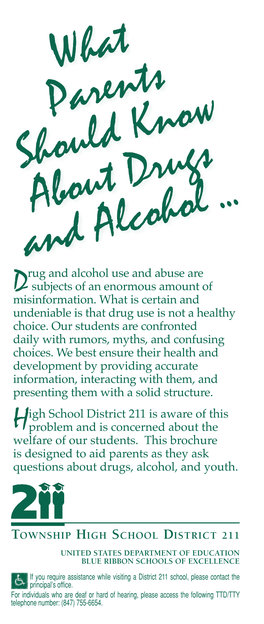 What Parents Should Know About Drugs and Alcohol