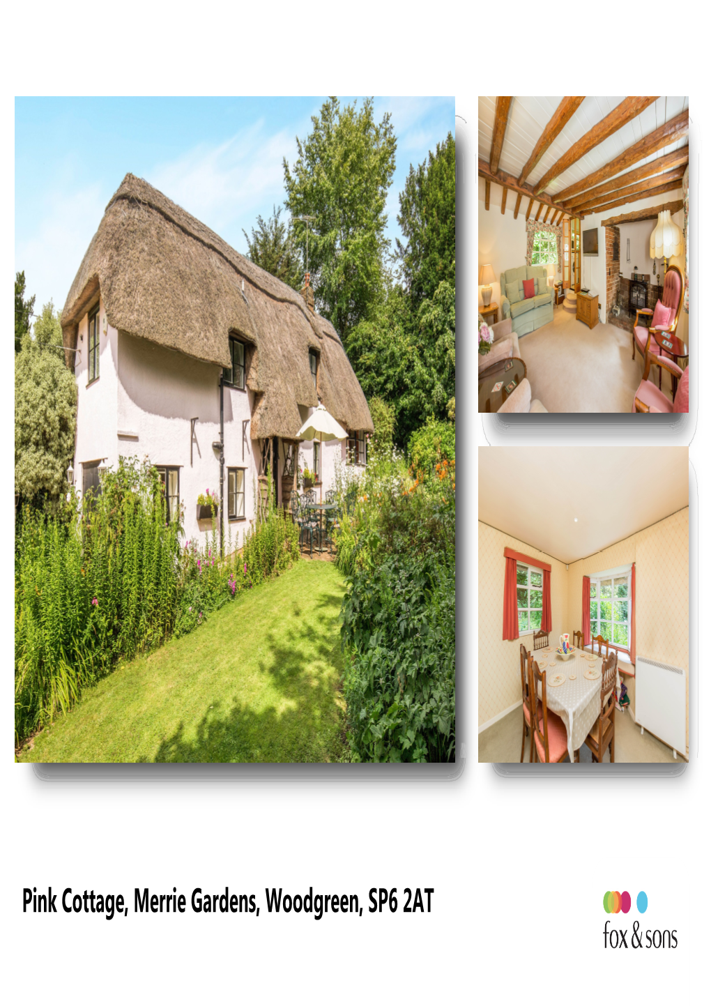 Pink Cottage, Merrie Gardens, Woodgreen, SP6 2AT Welcome To
