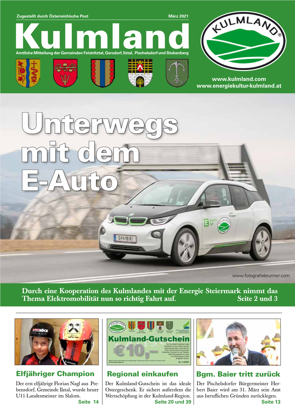 Unterwegs Mit Dem E-Auto