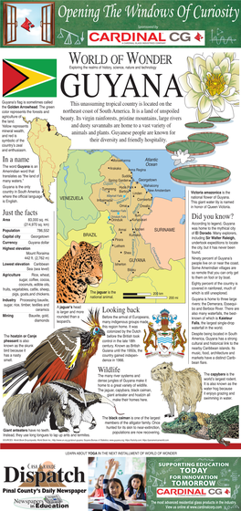 Cardinal Glass-NIE World of Wonder 9-17-20 Guyana.Indd