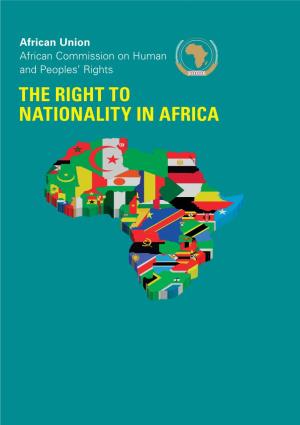 The Right to Nationality in Africa