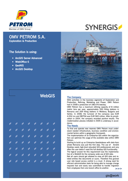 Webgis OMV PETROM S.A