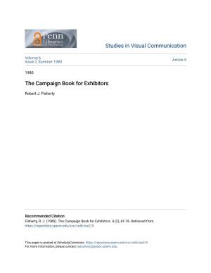 The Campaign Book for Exhibitors