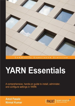 YARN Essentials Table of Contents