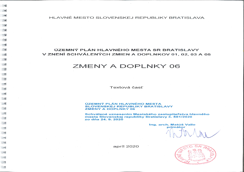 Zmeny a Doplnky 06