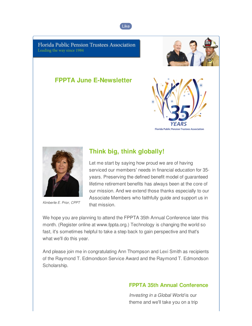 June 2019 E-Newsletter