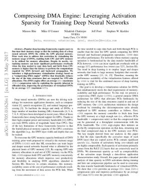 Leveraging Activation Sparsity for Training Deep Neural Networks
