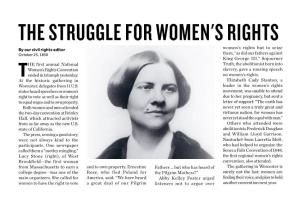 The Struggle for Women's Rights