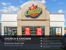Church's Chicken $1021275