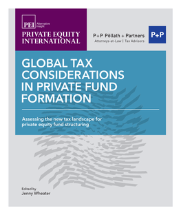 Global Tax Considerations in Private Fund Formation