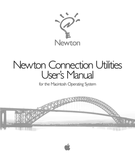 Newton Connection Utilities User's Manual for Mac OS