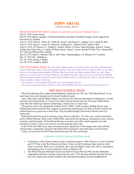 JOHN ARIAIL a Research Diary, Book 2