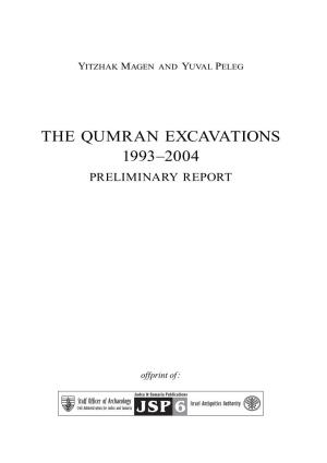 Qumran Excavations 1993–2004