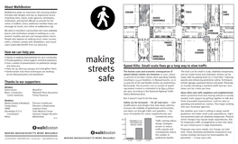 Making Streets Safe