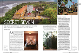 Heritage Fort Tiracol in Architect and Interiors Magazine