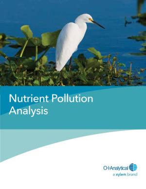 Nutrient Pollution Analysis Brochure