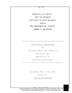 Page 26515 Commission of Inquiry Into the Wrongful Conviction Of