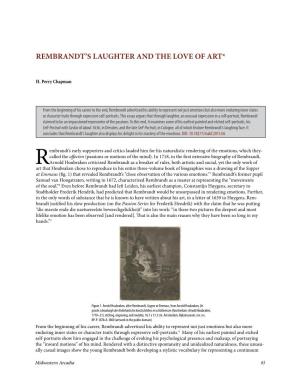 Rembrandt's Laughter and the Love of Art*
