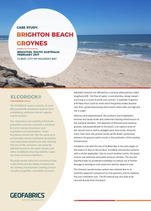 Brighton Beach Groynes