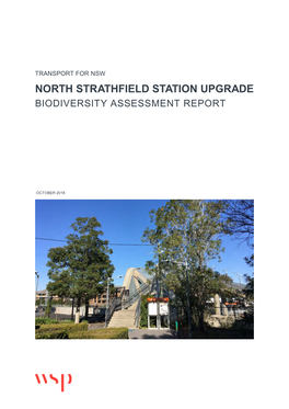 North Strathfield Station Upgrade Biodiversity Assessment Report