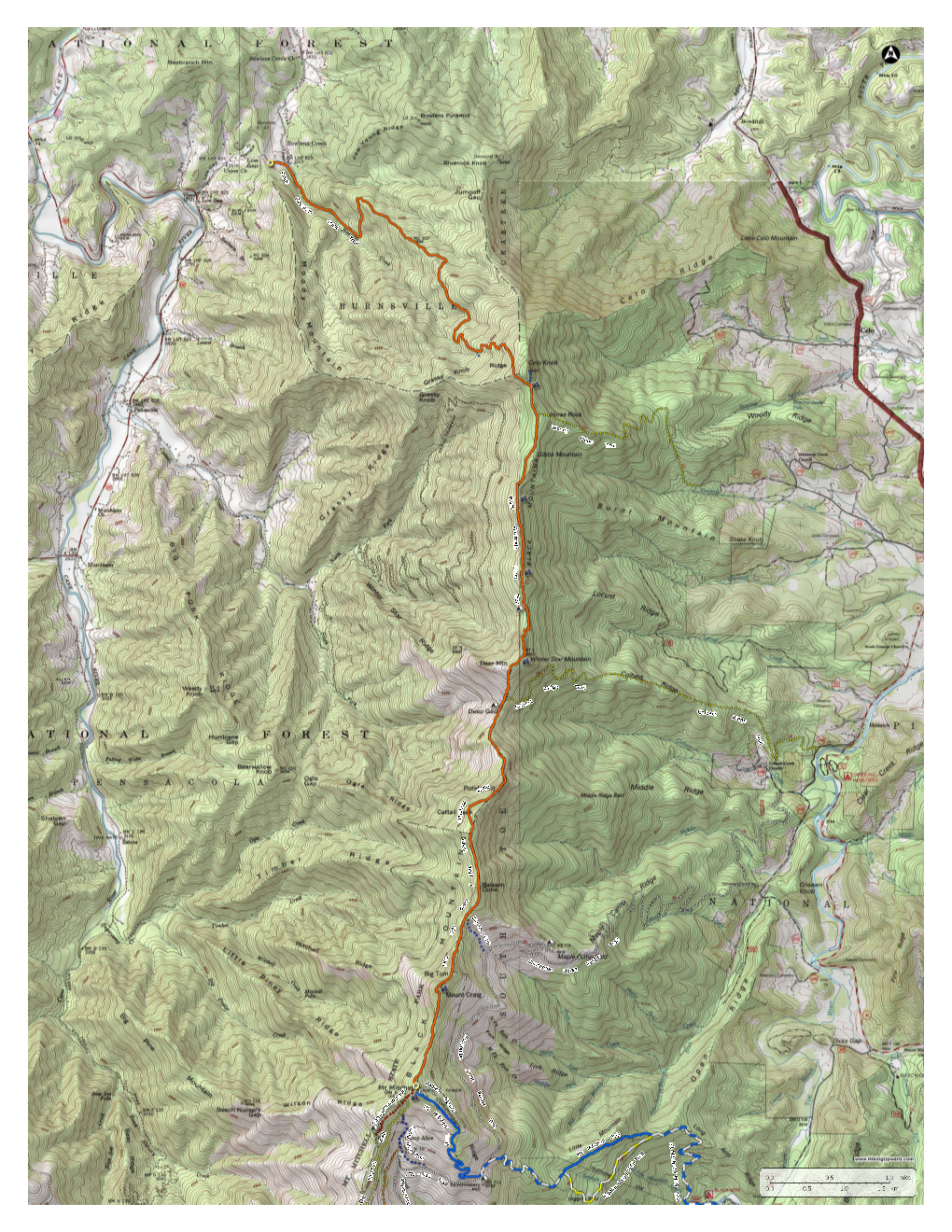 Black Mountain Crest Trail Hike