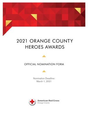 2021 Orange County Heroes Awards