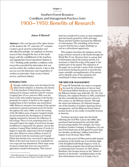 1900–1950: Benefits of Research
