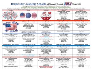 Bright Star Academy Schoolsall Natural / Organic