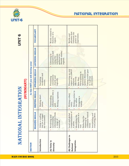 Unit 6 MAIN COURSE BOOK