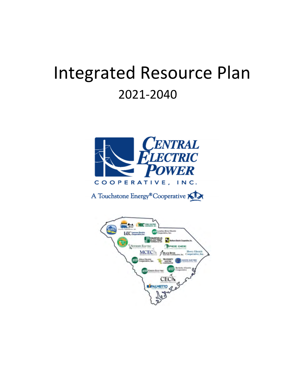 Integrated Resource Plan 2021‐2040