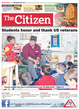 Students Honor and Thank US Veterans