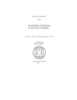 Attorney General State of Florida