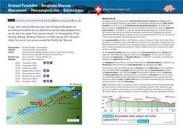 Berghaus Oberaar – Oberaarsee – Oberaargletscher – Grimselpass