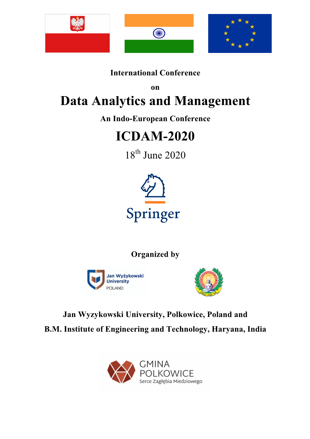 Data Analytics and Management ICDAM-2020