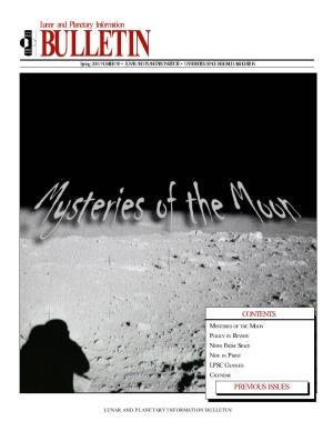 Issue #90 of Lunar and Planetary Information Bulletin