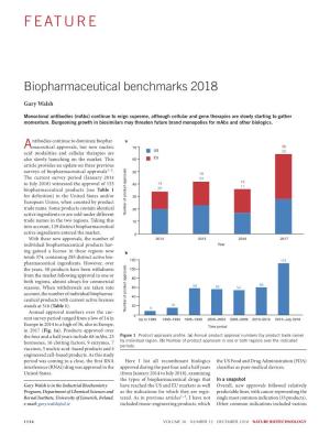 Biopharmaceutical Benchmarks 2018