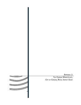 The Carson Marketplace, City of Carson, Retail Impact Study