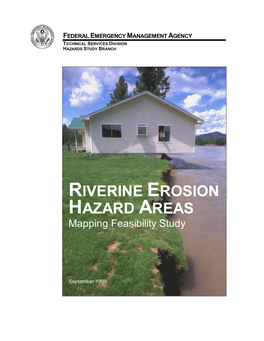 RIVERINE EROSION HAZARD AREAS Mapping Feasibility Study