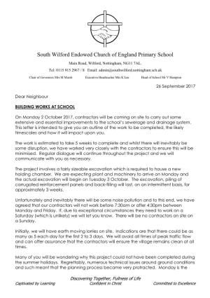 South Wilford Endowed Church of England Primary School